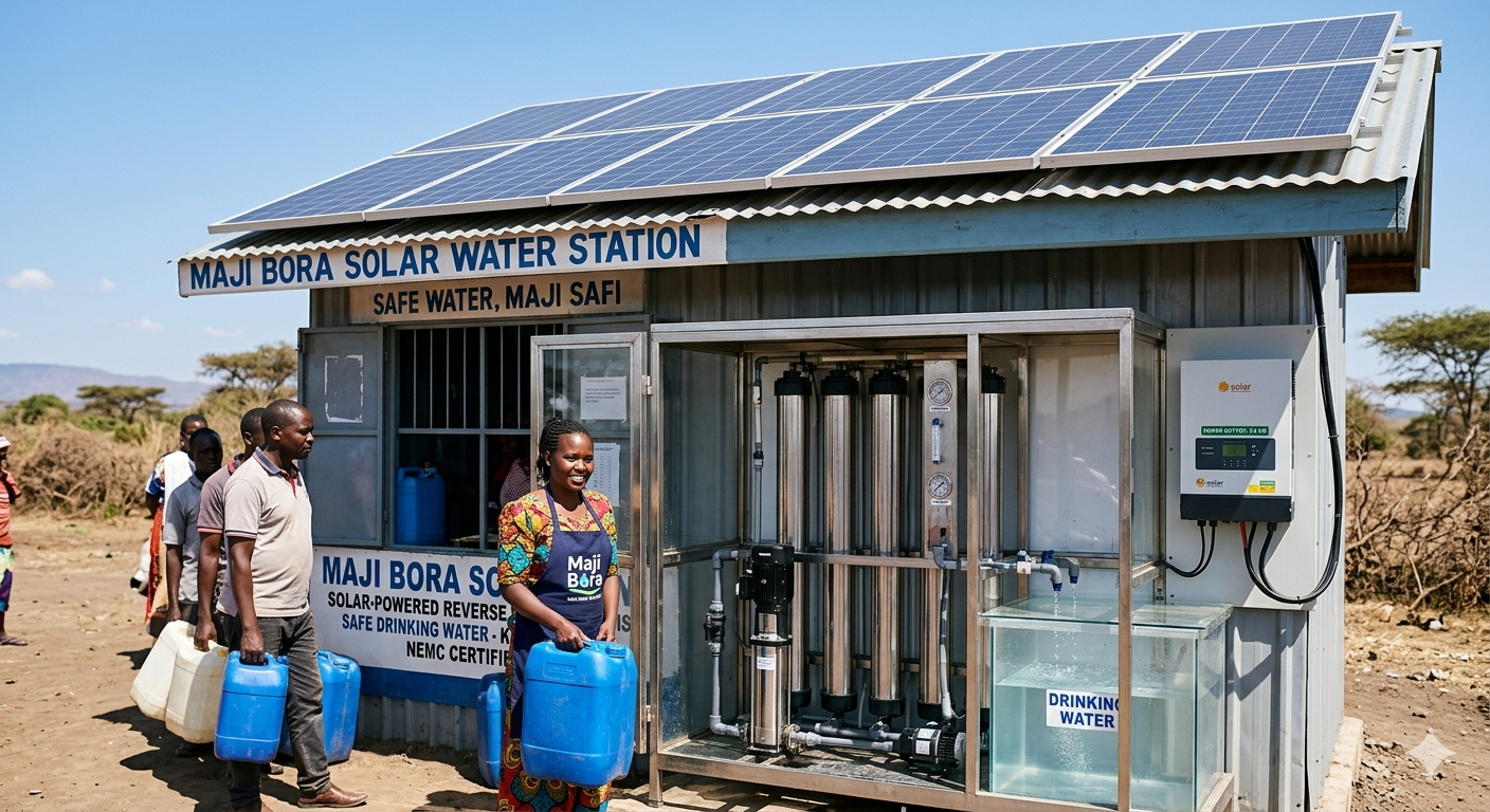Solar Powered Reverse Osmosis Systems in Kenya