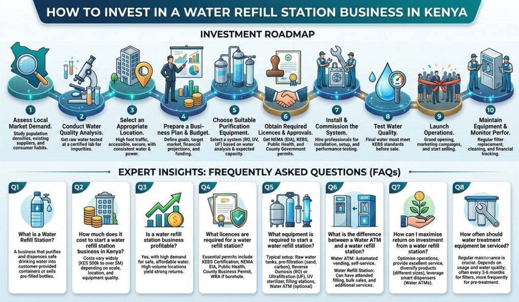 How to Start a Water Refill Station Business in Kenya