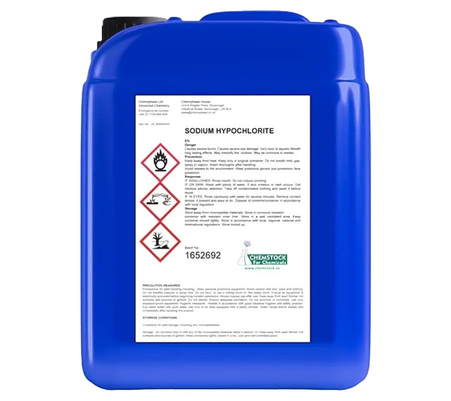 Sodium Hypochlorite Solution– Liquid Pool Chlorine